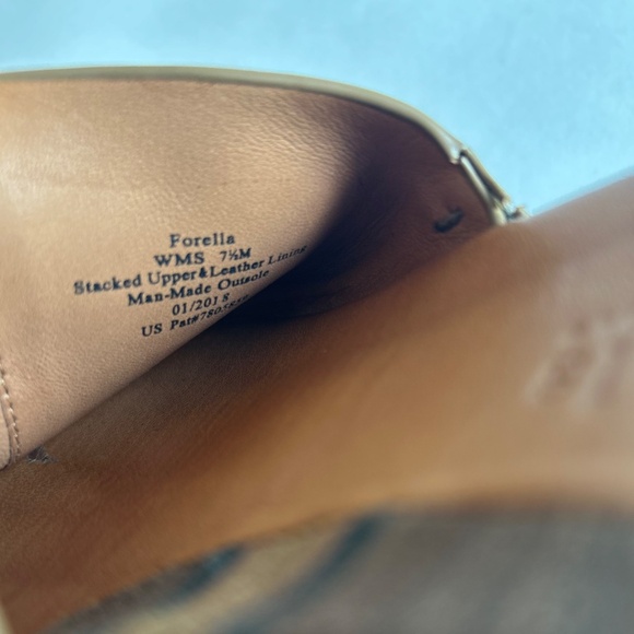 Gentle Souls Forella MulticolorStracked Upper Genuine Leather Lining Wedges - Picture 13 of 16